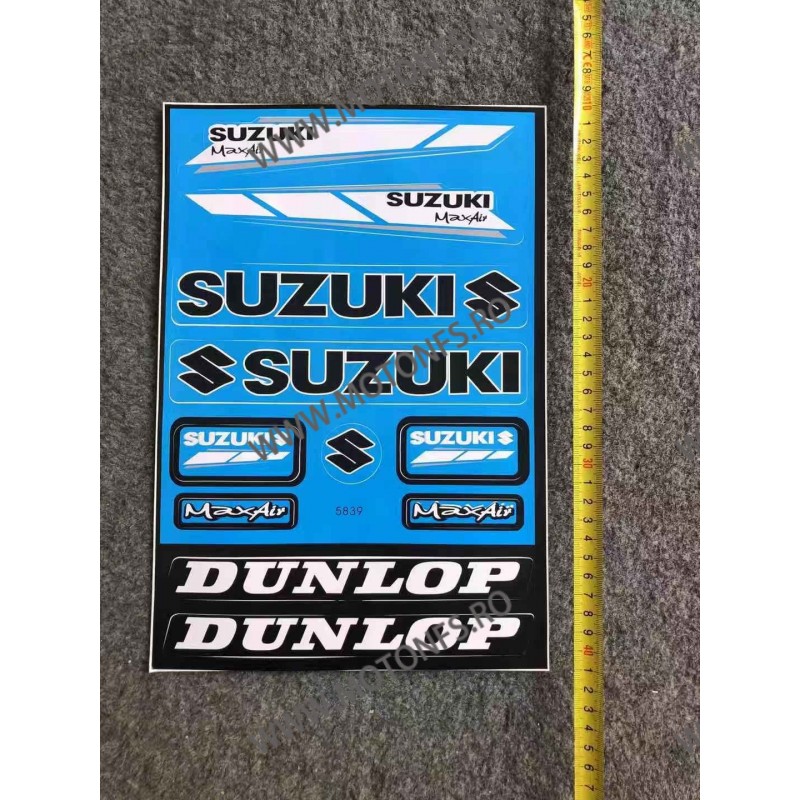 Set Autocolant Stickere Pentru Moto Atv Dunlop Max Air