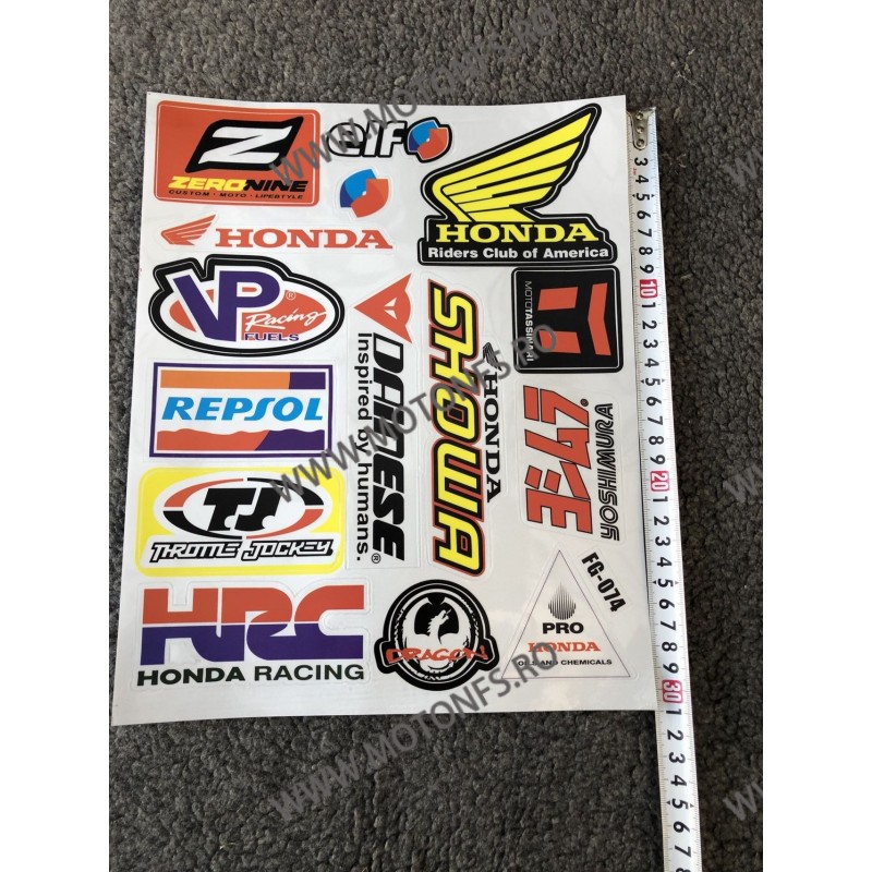 Set Autocolant Stickere Pentru Carena Moto ZERONINE YOSHIMURA ELF