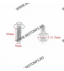 M5x20MM 10Buc Suruburi parbriz Moto - Rosu H6MJF H6MJF  Parbrize 35,00 lei 35,00 lei 29,41 lei 29,41 lei