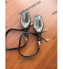 Set 2 Buc Semnale LED universale Lumina semnal -Galben / Lumina Pozitie - Alb 909  Semnalizare Moto LED Universale 60,00 lei ...