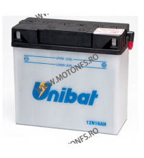 UNIBAT - Acumulator cu intretinere 12N16AH-SM (Yuasa: 51913) (BMW 51913) l/b/h 186 x 82 x 170 U295-483-SM UNIBAT UNIBAT Acumu...