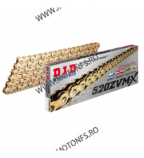 DID - Lant 520ZVM-X cu 102 zale - [Gold] X-Ring Gold/Gold color, ZJ conn.link 1-459-102 / N DID RACING CHAIN DiD Lant 520 486...