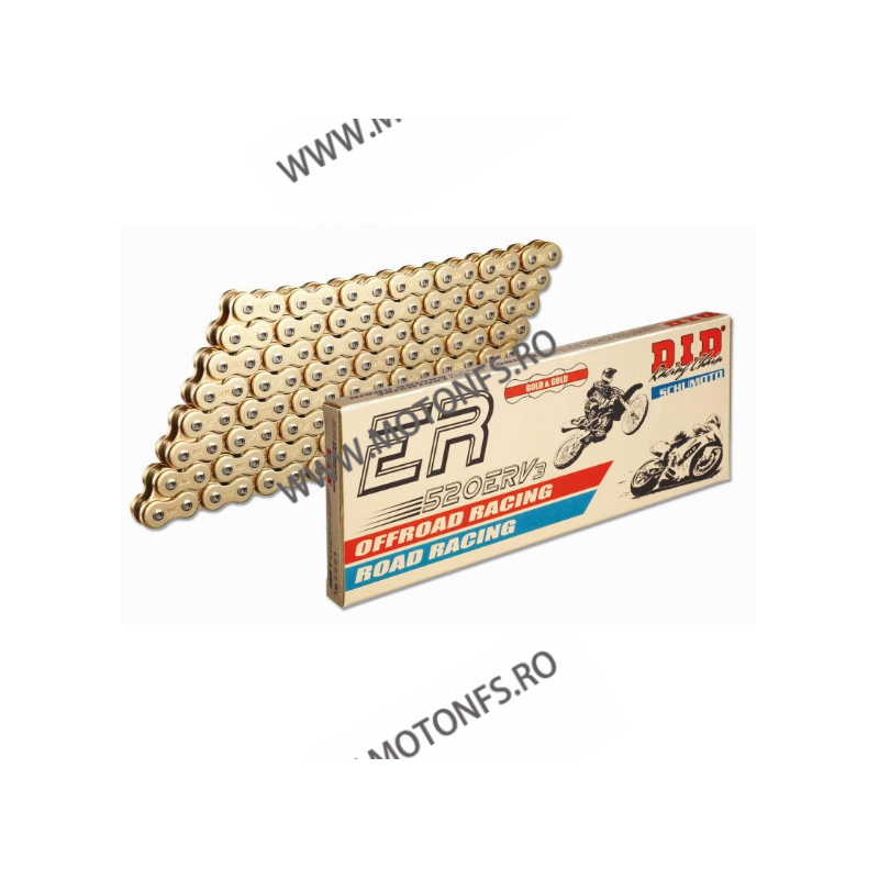 DID - Lant Racing 520ERV3 cu 114 zale - [Gold] X-Ring 1-492-114 DID RACING CHAIN Acasa 743,00 lei 668,70 lei 624,37 lei 561,9...