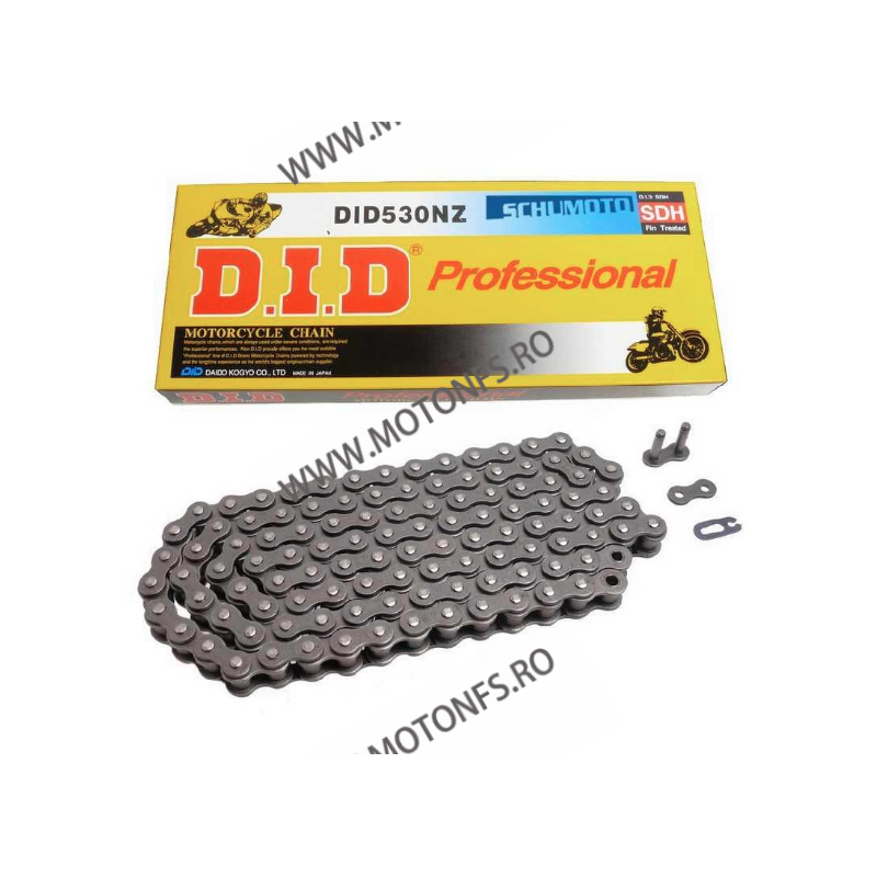 DID - Lant 50NZ cu 108 zale - Standard ranforsat 1-611-108 DID RACING CHAIN Acasa 287,00 lei 258,30 lei 241,18 lei 217,06 lei...