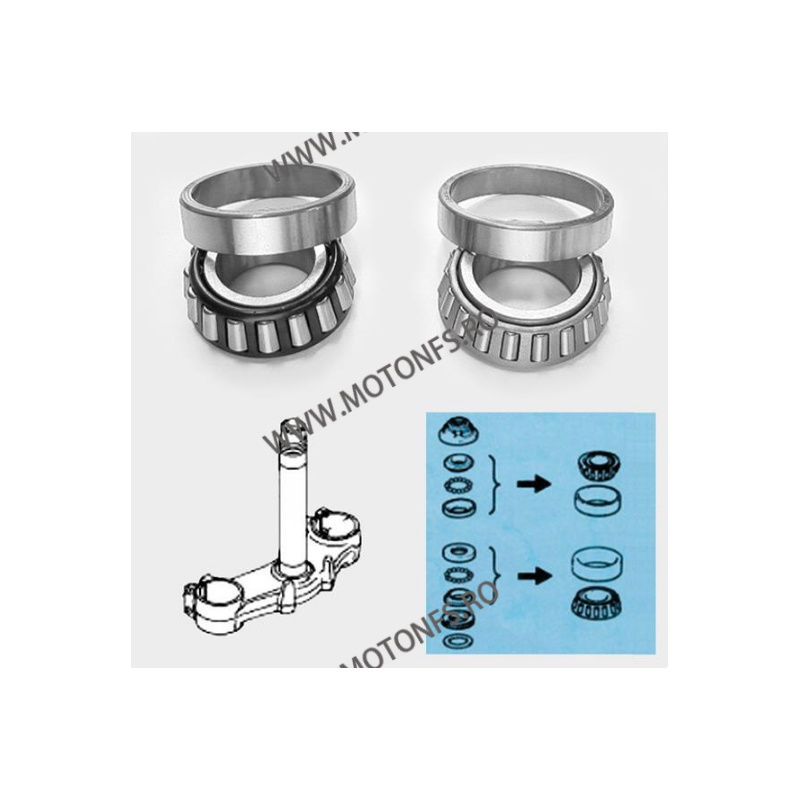 TOURMAX - RULMENTI JUG (SET SUP. + INF.) - SUZUKI SSS250 773-10 TOURMAX Tourmax - Rulmenti Jug 268,00 lei 268,00 lei 225,21 l...