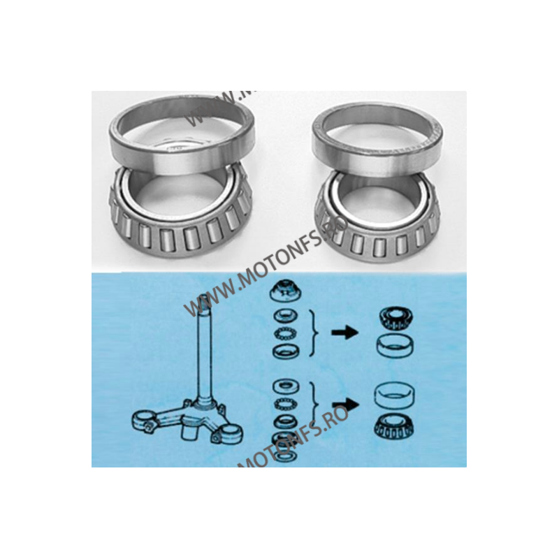 TOURMAX - RULMENTI JUG (SET SUP. + INF.) - YAMAHA SSY080 772-12 TOURMAX Tourmax - Rulmenti Jug 268,00 lei 268,00 lei 225,21 l...