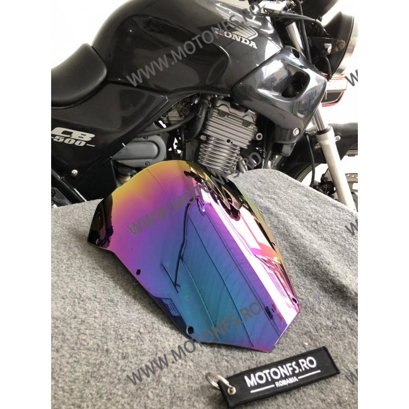 FZ6 Fazer S2 2007 2008 2009 2010 Parbriz Double Bubble  Culoare :IRIDIUM YAMAHA QFAB7  Parbriza Iridium Motonfs 160,00 lei 16...