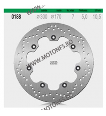 NG - Disc frana NG188001 / NG188 - Z1000 / GPZ1100 510-0188 NG BRAKE DISC NG Discuri Frana 500,00 lei 500,00 lei 420,17 lei 4...