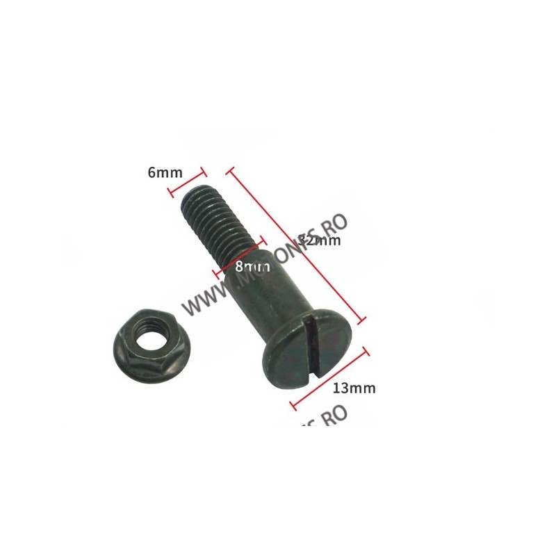 SURUBURI FILETUL 6MM / 8MM LUNGIMEA 32MM PENTRU MANETA AMBREIAJ / FRANA UNIVERSAL HONDA YAMAHA SUZUKI KAWASAKI 09DQ8 09DQ8  S...