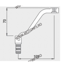 MotoPro - Schimbator viteze ALU - HONDA	450	CRF450 R	2009 - 2012 HONDA	450	CRF450 R	2013 - 2016 091-408 MOTOPRO Schimbator Vi...