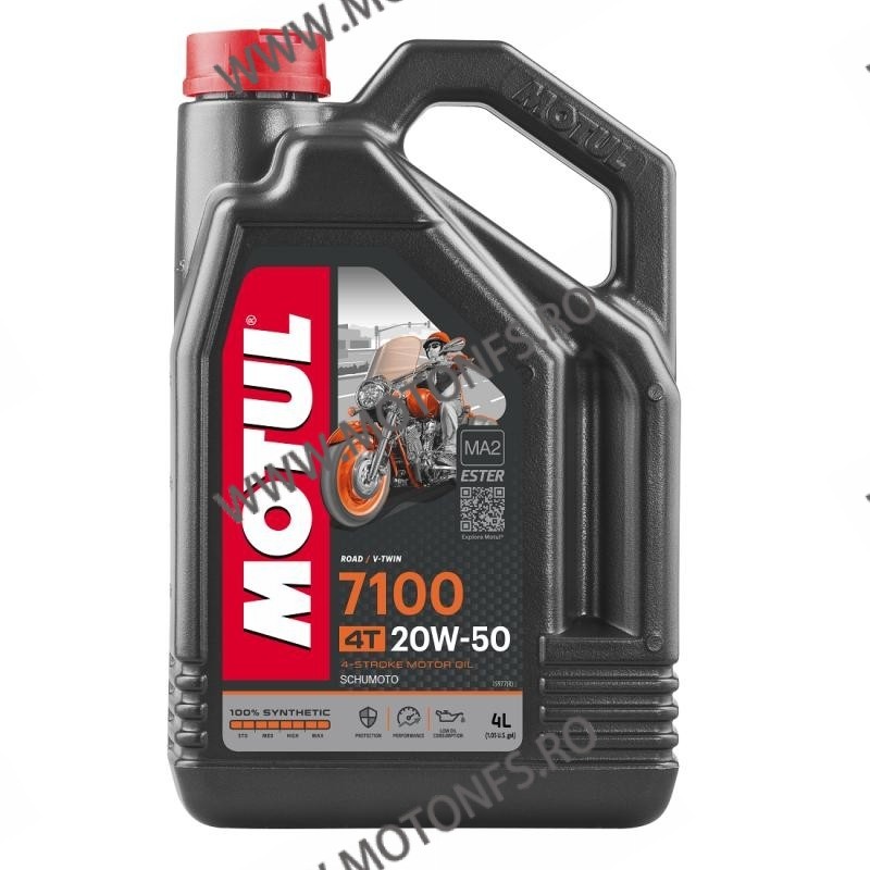 ULEI MOTUL 7100 20W50 FULL SINTETIC 4L M4-104  MOTUL 20W-50 280,00 lei 280,00 lei 235,29 lei 235,29 lei