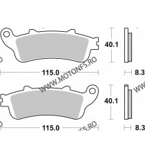 SBS - Placute frana STREET - CERAMIC 735HF ST1300 Pan European /A (ABS) 570-735 SBS Placute Frana SBS 130,00 lei 117,00 lei 1...