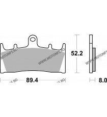 SBS - Placute frana fata STREET - SINTER 686HS 575-686 SBS Placute Frana SBS 155,00 lei 139,50 lei 130,25 lei 117,23 lei -10%