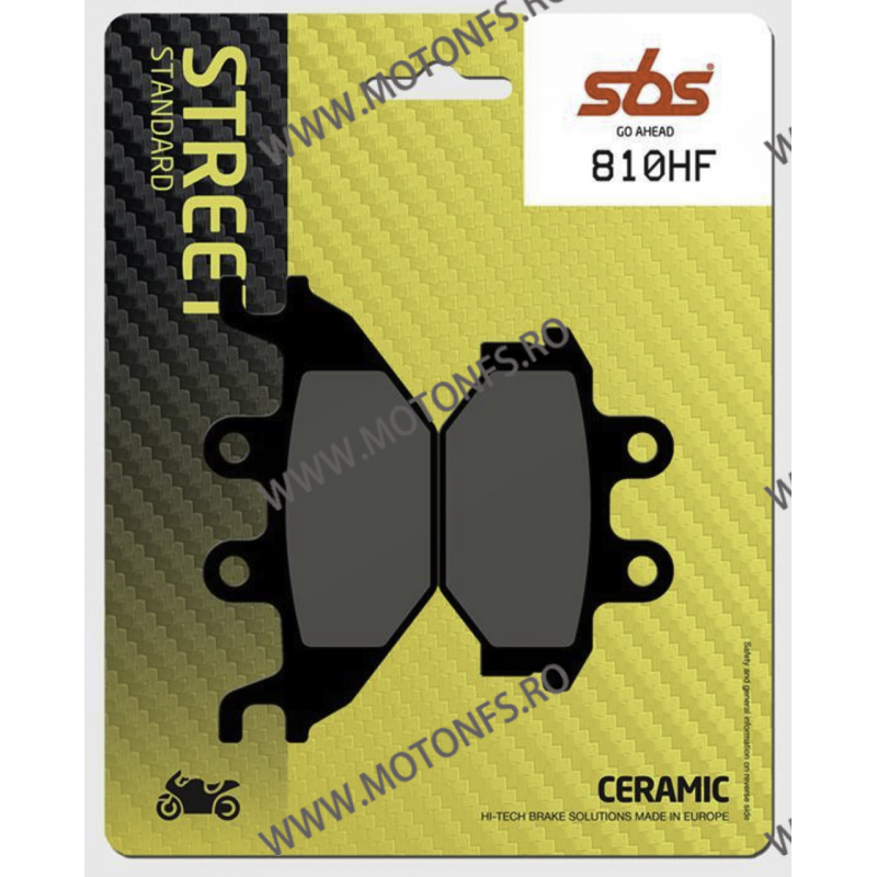 SBS - placute frana spate 810HF Ceramic 570-810 SBS Placute Frana SBS 135,00 lei 121,50 lei 113,45 lei 102,10 lei -10%