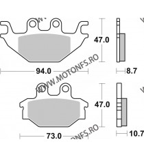 SBS - placute frana spate 810HF Ceramic 570-810 SBS Placute Frana SBS 135,00 lei 121,50 lei 113,45 lei 102,10 lei -10%