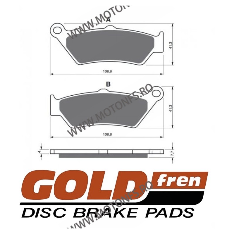 GOLDFREN Placute de frana 106 S3 797.S1.06 / 575-674 GOLDFREN Placute Frana GOLDFREN 118,00 lei 106,20 lei 99,16 lei 89,24 le...