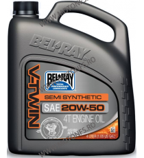 20W-50 Ulei de motor Bel-Ray V-TWIN SEMI SYNTHETIC 4 l 96910-BT4 BEL-RAY BEL-RAY 20W-50 234,00 lei 234,00 lei 196,64 lei 196,...