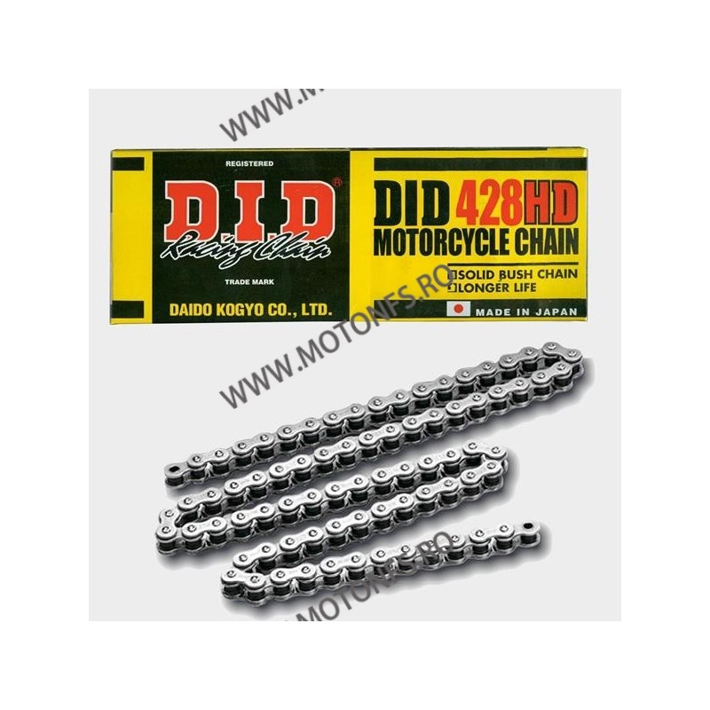 DID - Lant 428HD cu 138 zale - Standard ranforsat 1-311-138 DID RACING CHAIN Acasa 140,00 lei 126,00 lei 117,65 lei 105,88 le...