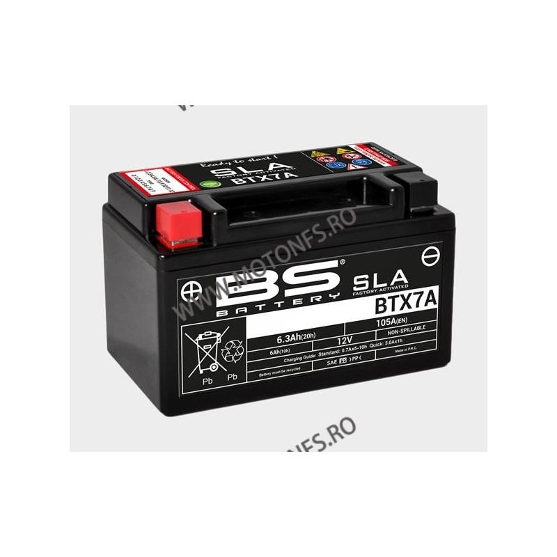 BTX7A-BS Baterie fara intretinere BS-BATTERY (YTX7A-BS) 700.300619 / 297-318 BS BATTERY BS BATTERY 228,00 lei 205,20 lei 191,...