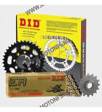 DID - kit lant Honda CR500R 1988- 2001, pinioane 14/49, lant 520MX-118 Gold MX Racing Standard 121-047 DID RACING CHAIN Kit H...