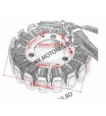 DR-Z 400 SM DR-Z 400 /S DR-Z 400 E Suzuki Stator Alternator Bobina MS093  Alternator Stator 290,00 lei 290,00 lei 243,70 lei ...