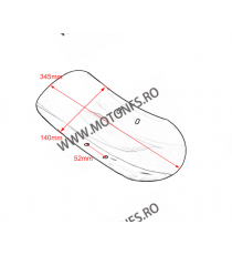 Lungimea 34.5cm Aripa Fata Universal Cafe Racer Chopper Harley Davidson Honda Yamaha Kawasaki Suzuki Ducati  Universala 87PPN...