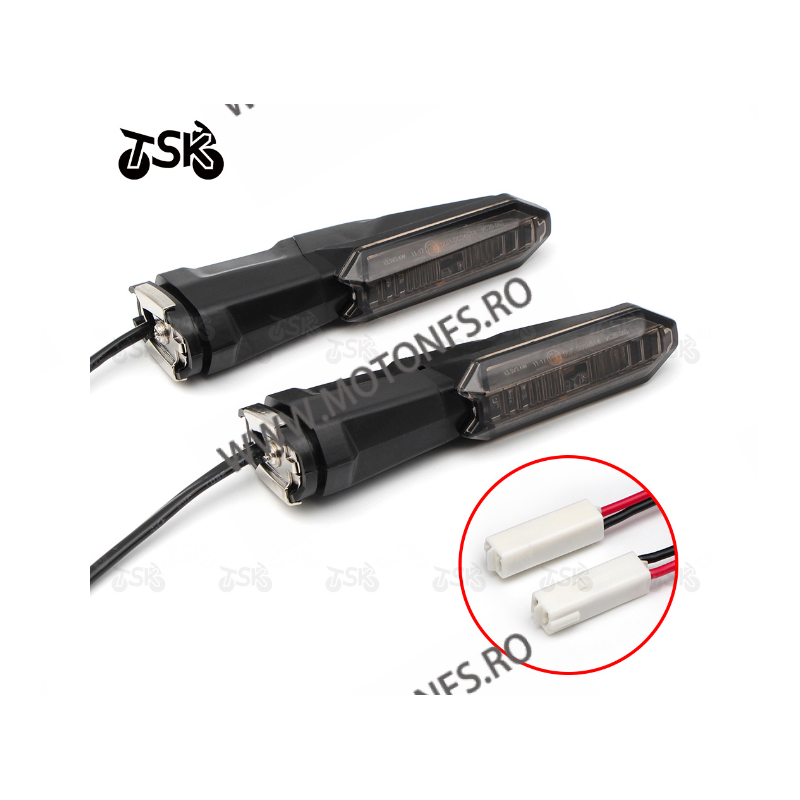 ER-6N ER-6F Ninja Versys ZX-6R ZX-10R ZX-25R Kawasaki Set 2Buc Semnalizare Cu LED Pentru Carena Omologat TSK-0790200B  Semnal...