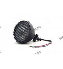 Far 5 Inch 12v LED Cu Grile Protectie cafe racer chopper, bobber Material Din Aluminiu 2OYUD 2OYUD  Faruri Moto Universale 16...