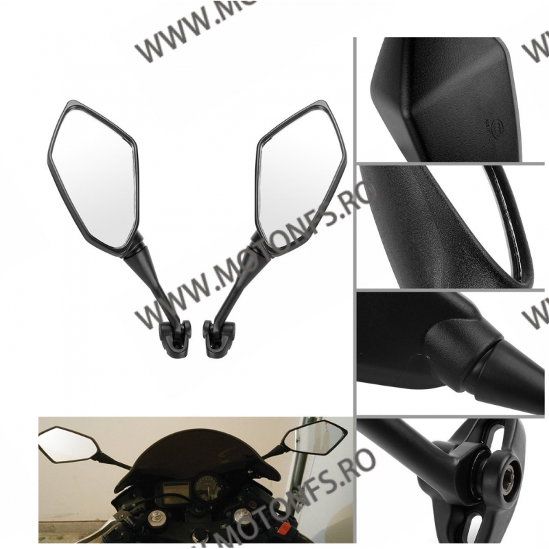 Honda F4 F4i CBR929RR CBR954RR VFR800 Kawasaki ZX6R ZX10r Set 2 Buc Oglinzi Universal OG104  CBR600RR F4 1999 2000 135,00 lei...