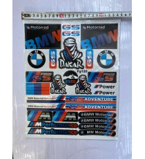 Set Autocolant / Stickere 25cmx30cm Pentru Carena Moto BMW Motorrad Motorsport Gs Adventure M Performance H66HK  Autocolant /...