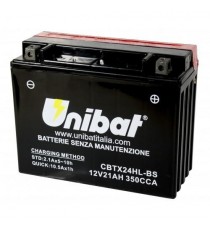 UNIBAT - Acumulator fara intretinere CBTX24HL-BS (Yuasa: YTX24HL-BS)	l/w/h 208 x 87 x 162 U295-355-BS UNIBAT UNIBAT Acumulato...