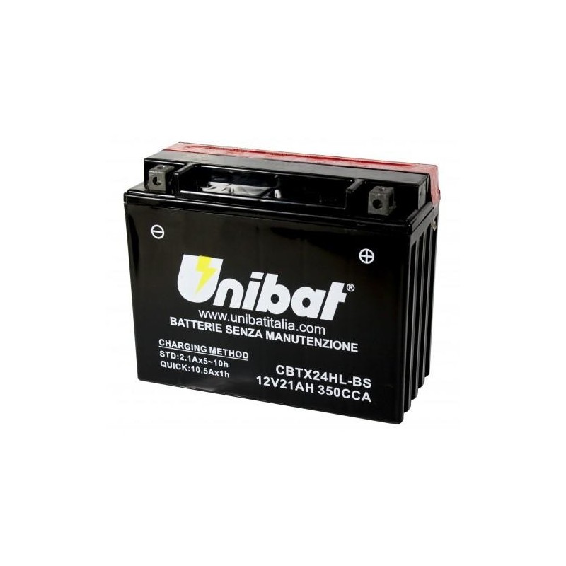 UNIBAT - Acumulator fara intretinere CBTX24HL-BS (Yuasa: YTX24HL-BS)	l/w/h 208 x 87 x 162 U295-355-BS UNIBAT UNIBAT Acumulato...