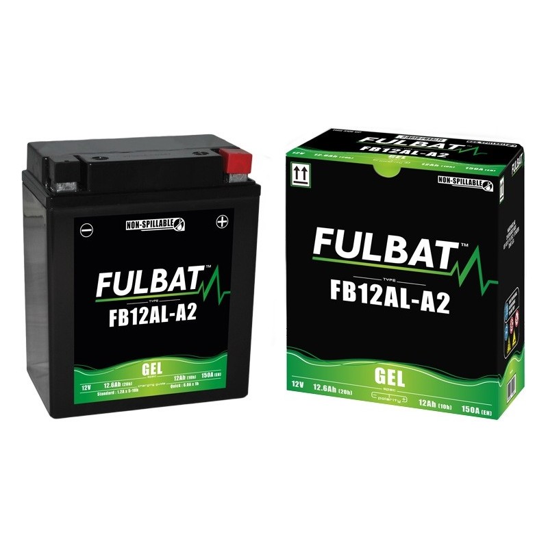 Baterie cu gel FULBAT FB12AL-A2 GEL (YB12AL-A2 GEL) 134x80x161 mm 700.550926 FULBAT FULBAT Baterie 323,00 lei 258,40 lei 271,...