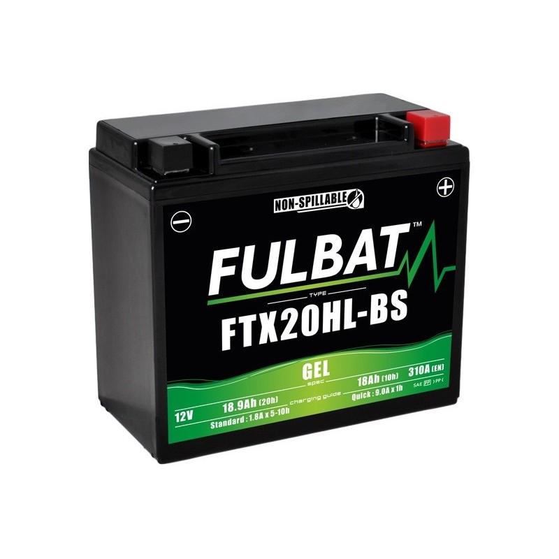 Baterie cu gel FULBAT FTX20HL-BS GEL (YTX20HL-BS GEL) 700.550924 FULBAT FULBAT Baterie 443,00 lei 354,40 lei 372,27 lei 297,8...