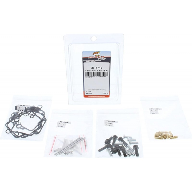 kit reparatie carburator 26-1716 ALLBALLS - 053-2111  ALLBALLS - Kit Reparatie Carburator 535,00 lei 535,00 lei 449,58 lei 44...