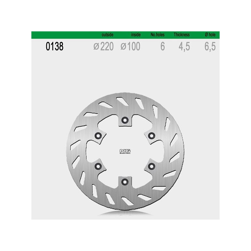 NG - Disc frana (spate) NG138 - KAWASAKI KDX 1987-2007 510-0138 NG BRAKE DISC NG Discuri Frana 353,00 lei 353,00 lei 296,64 l...