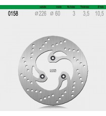 NG - Disc frana NG158 - KYMCO PEOPLE 125 / 150 1999-2003 510-0158 NG BRAKE DISC NG Discuri Frana 322,00 lei 322,00 lei 270,59...