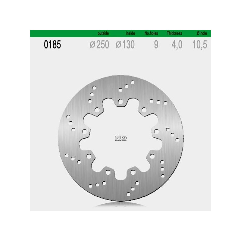 NG - Disc frana [fata] NG185 - Kawa. KLR 600 510-0185 NG BRAKE DISC NG Discuri Frana 393,00 lei 393,00 lei 330,25 lei 330,25 lei