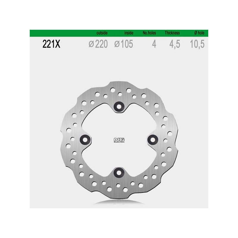 NG - Disc frana NG221X - CRF 250L/ 250L ABS 2012- 510-0221X NG BRAKE DISC NG Discuri Frana 373,00 lei 373,00 lei 313,45 lei 3...