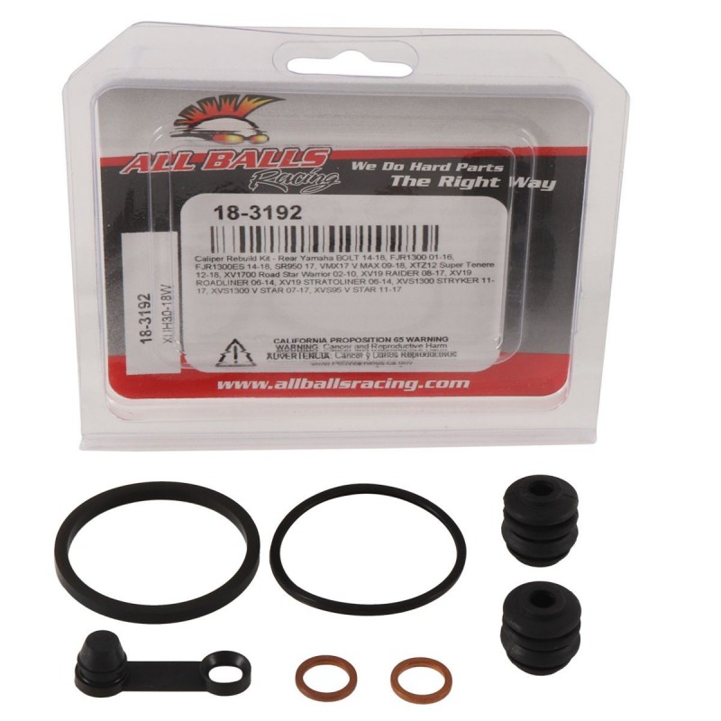 Caliper Rebuild Kit All Balls Racing CRK18-3192 919.18.3192 ALL BALL RACING AllBalls - Kit Reparatie Etrier 132,00 lei 118,80...