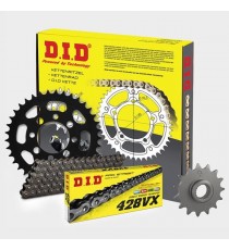 DID - kit lant Aprilia RS4/Tuono 125 Contine pinioane 13/60 si lant 428VX-136 X-Ring 125-421 DID RACING CHAIN Kit Aprilia 573...