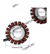 YZF R125 R15 MT125 2015-2021 WR125R 2009-2014 Yamaha Magneto Coil Generator Stator Alternator Bobina K079-877  Alternator Sta...