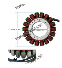 SV1000 /S 2003- 2007 DL1000 V-Strom DL 1000 V Strom VStrom 2002-201212 Magneto Coil Generator Stator Alternator Bobina K079-1...