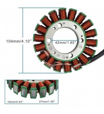 ZX600 ZX636 ZX 636 ZX-6RR ER-6f ER-6n 650 KLE650 Versys650 Kawasaki Magneto Coil Generator Stator Alternator Bobina K079-885 ...