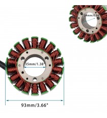 Can-Am DS450 Stator For Xmx Xxc X EFI 2008 2009 2010 2011 2012 2013 2014 2015 Magneto Coil Generator Stator Alternator Bobina...