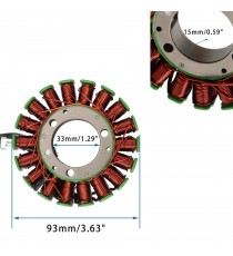 YFZ 450 X/YFZ 450 R 2009-2024 YFZ450XSE YFZ450REL YFZ450RSE YFZ450RW Magneto Coil Generator Stator Alternator Bobina K079-874...