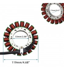 Arctic Cat LTA700 2006-2008 / Suzuki LTA 700 750X KingQuad Magneto Coil Generator Stator Alternator Bobina K079-834  Alternat...