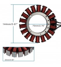 HARLEY DAVIDSON FLSTN FXSTD FLSTSC FXSTS FXST 30017-01 30017-01A Magneto Coil Generator Stator Alternator Bobina K079-1045  A...