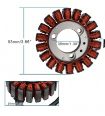 NSS250 Forza 250 MF06 Jazz Reflex 2004 2005 2006 2007 Honda Magneto Coil Generator Stator Alternator Bobina K079-1033  Altern...