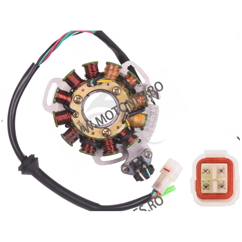 BANSHEE 350 YFZ350 1995-2006 05 Yamaha ATV Generator Stator Magneto Bobina + Adaptorul MS038  Alternator Stator 290,00 lei 29...